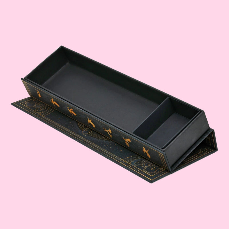 Fourth Wing Shadows of Navarre Pencil Case, Rebecca Yarros' Empyrean Collection by Paperblanks