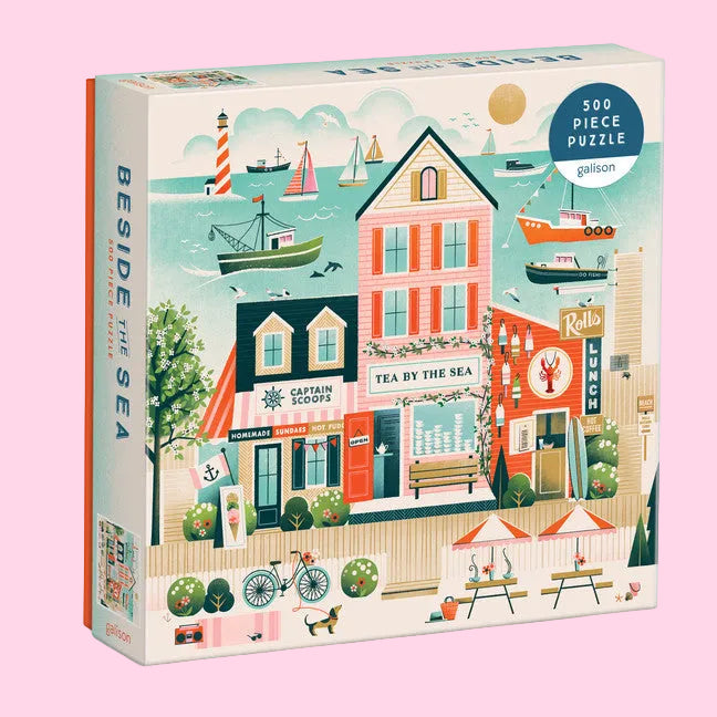 Beside the Sea 500 Piece Puzzle