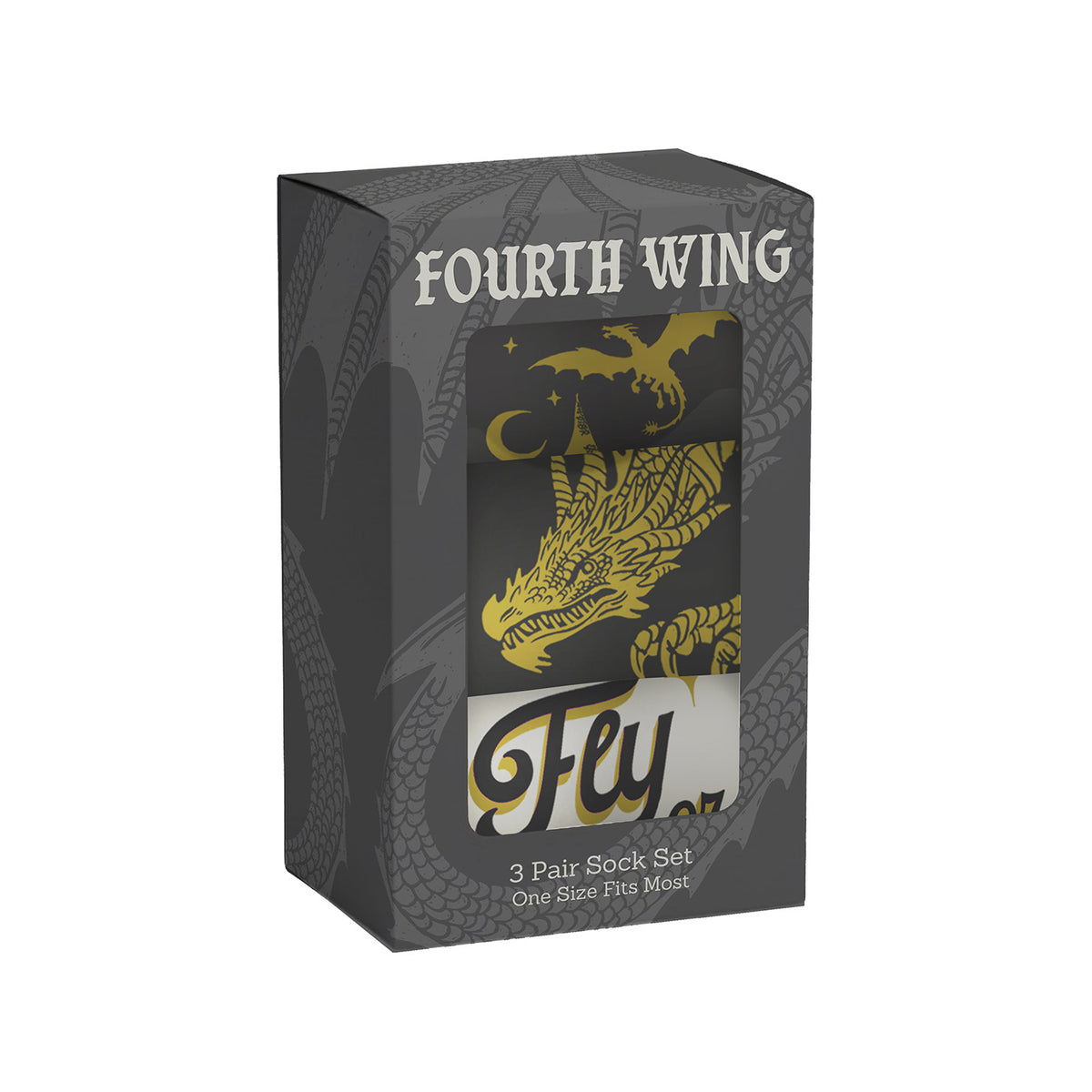 Fourth Wing: Fly or Die Socks Gift Box