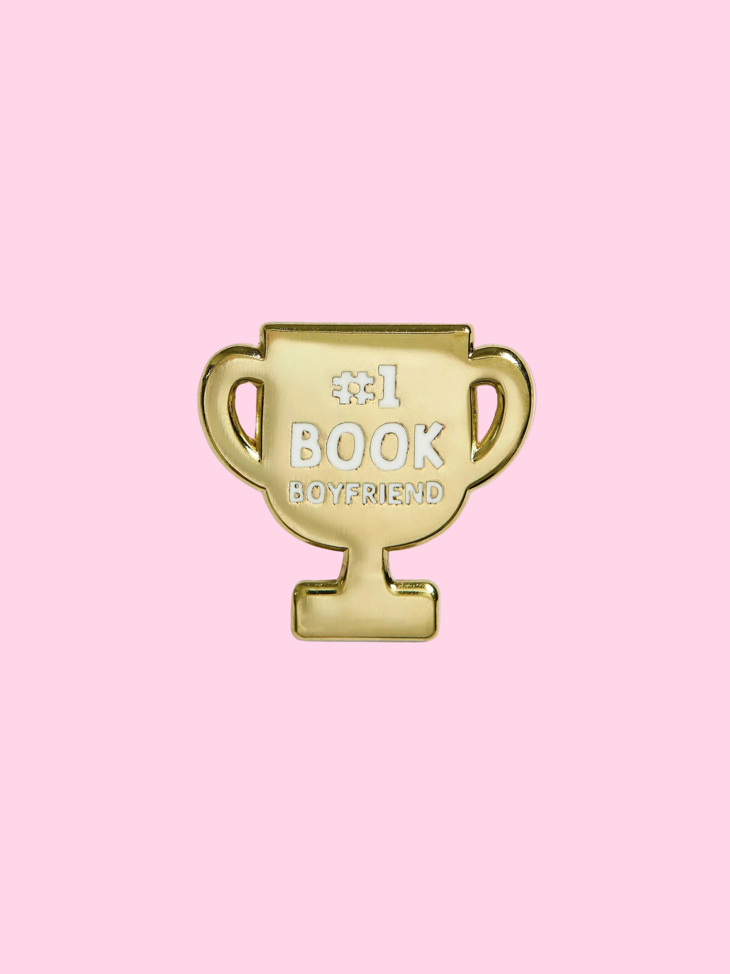 #1 Book Boyfriend Enamel Pin