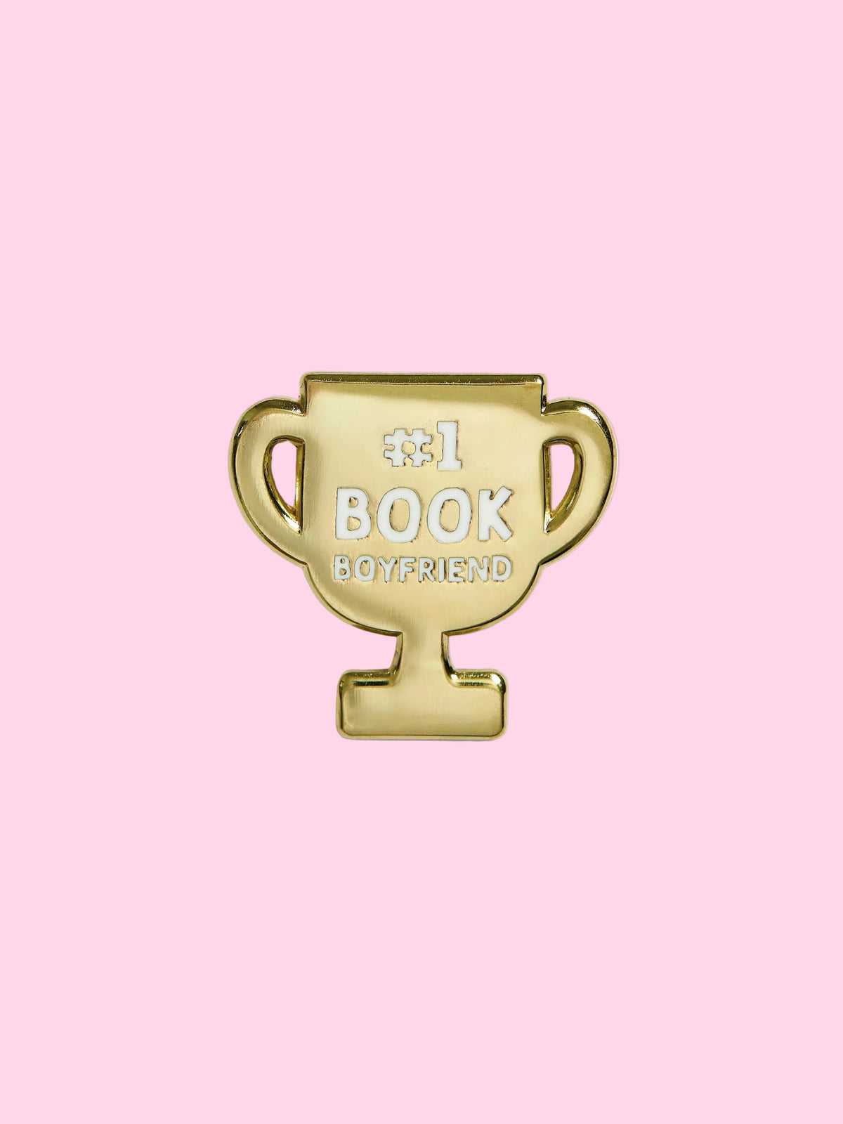 #1 Book Boyfriend Enamel Pin
