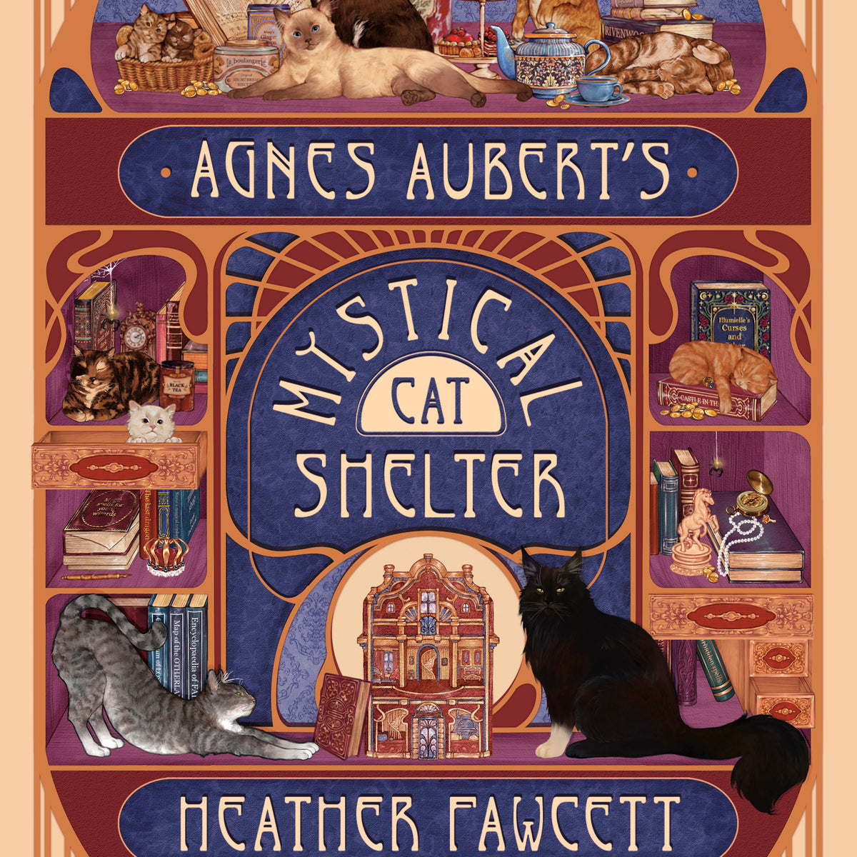 Agnes Aubert's Mystical Cat Shelter (Hardcover) [PRE-ORDER: February 17, 2026] - Hopeless Romantic