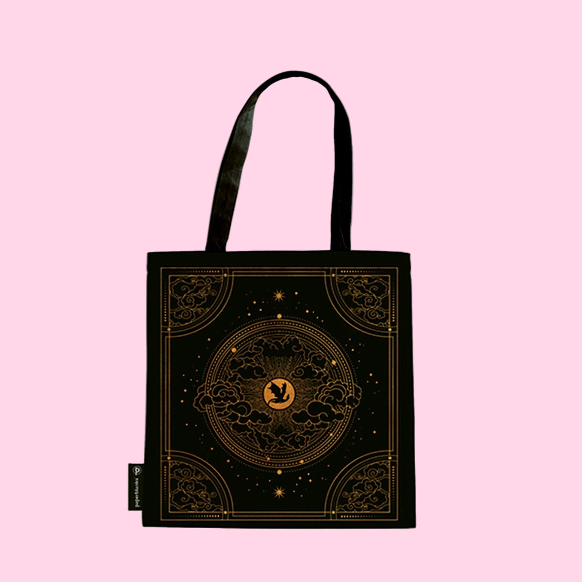 Fourth Wing Shadows of Navarre Canvas Bag, Rebecca Yarros' Empyrean Collection by Paperblanks