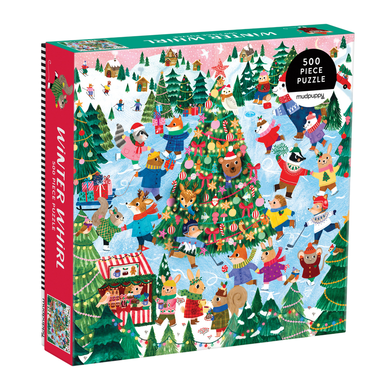 Winter Whirl 500 Piece Family Puzzle