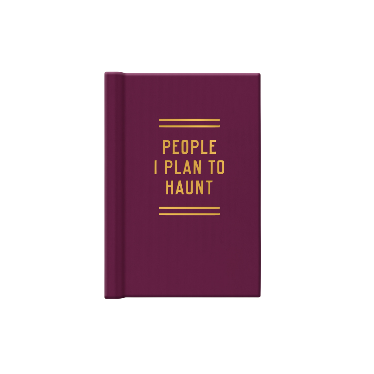 People I Plan To Haunt Tiny Diary