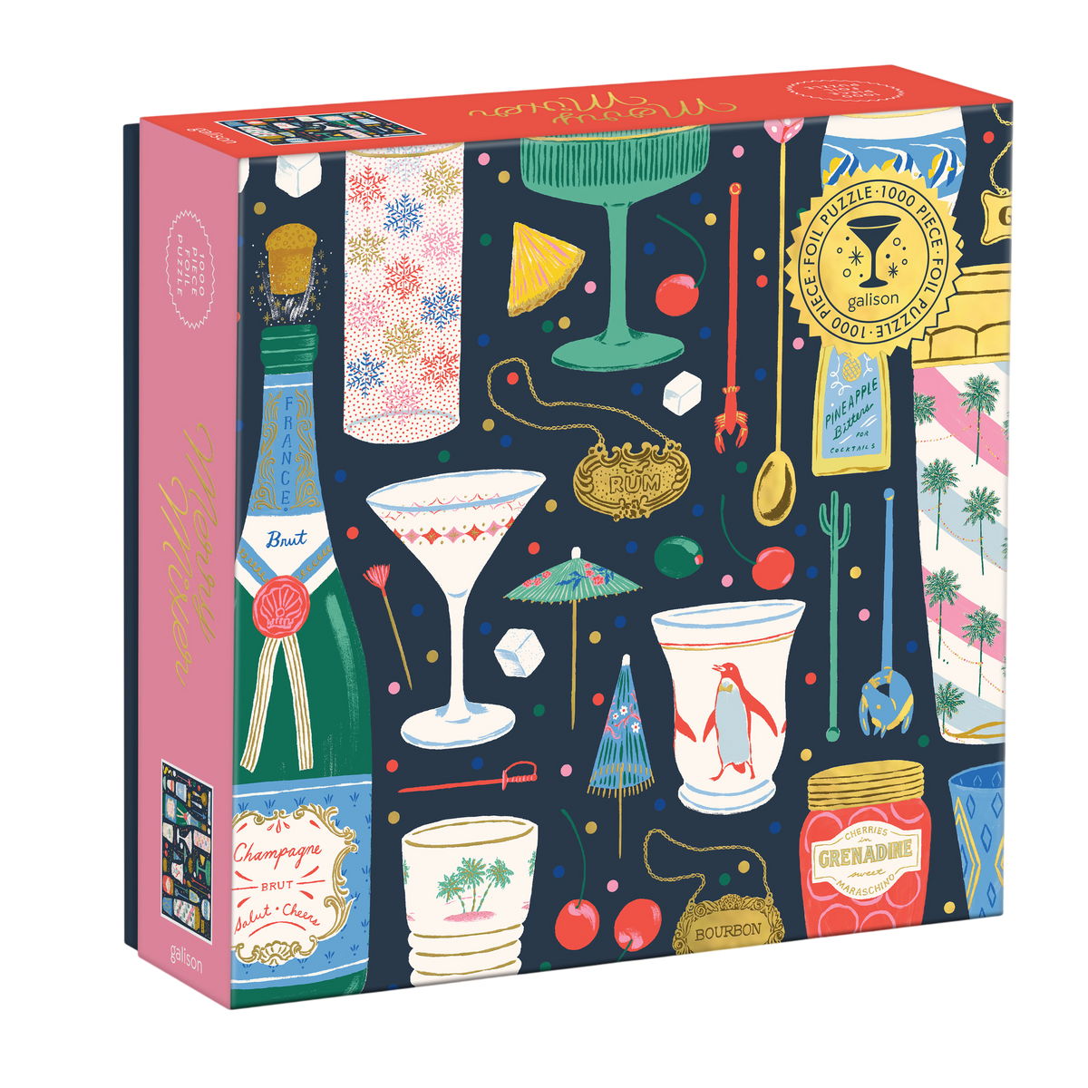 Merry Mixer 1000 Piece Foil Puzzle