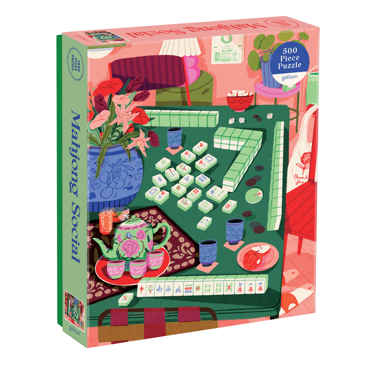 Mahjong Social 1000 Piece Puzzle