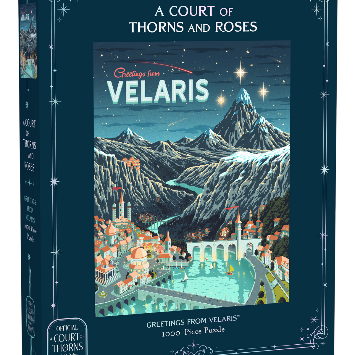 A Court of Thorns and Roses Official Collection: Greetings from Velaris 1000-Piece Puzzle