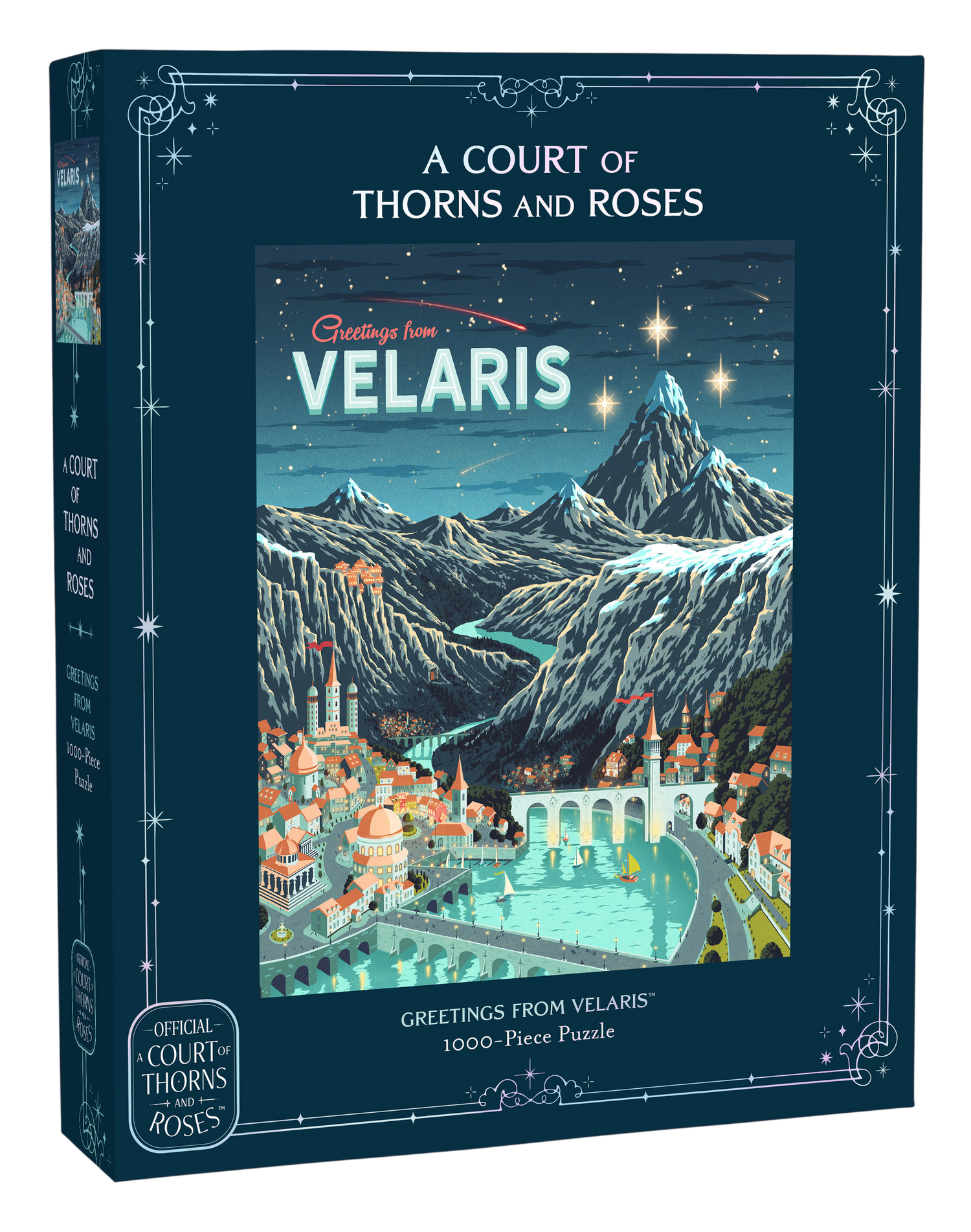 A Court of Thorns and Roses Official Collection: Greetings from Velaris 1000-Piece Puzzle