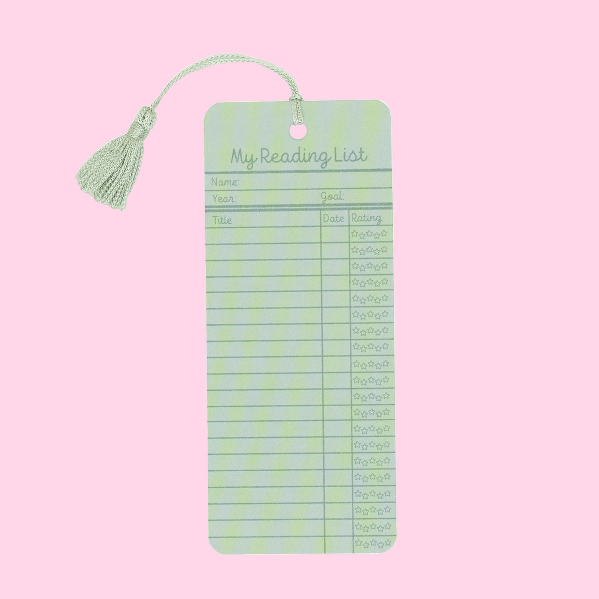 Reading List Bookmark
