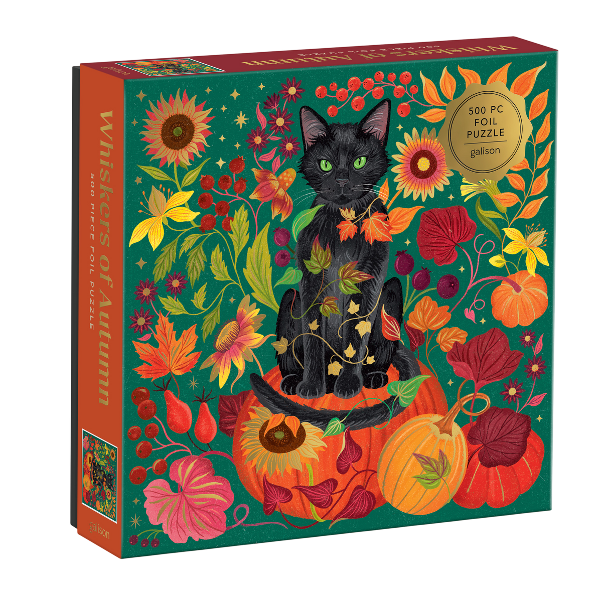 Whiskers of Autumn 500 Piece Foil Puzzle