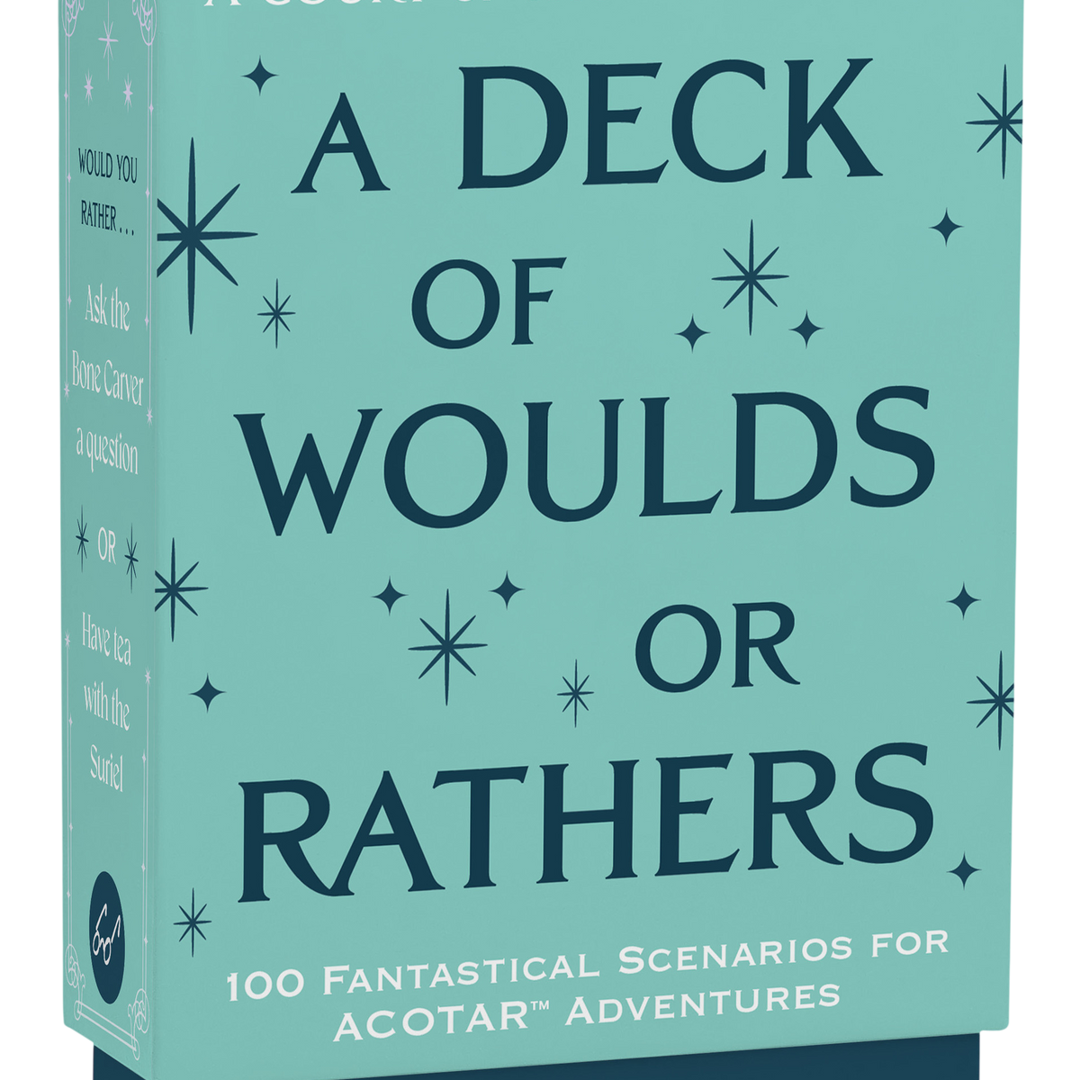 A Court of Thorns and Roses Official Collection: A Deck of Woulds or Rathers