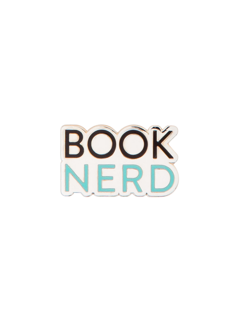 Book Nerd Enamel Pin