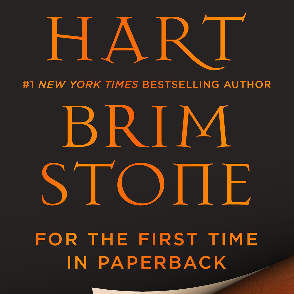 Brimstone (Deluxe Paperback Edition) (Free Bookmark + Map)
