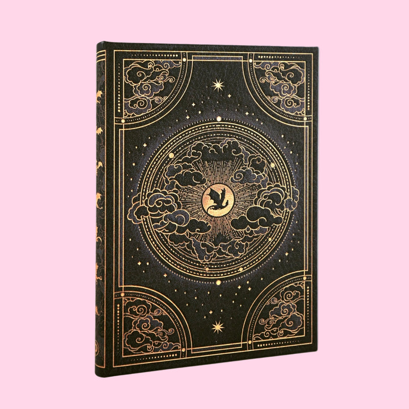 Fourth Wing Shadows of Navarre Midi Custom Lined Hardcover Journal, 144pg, 120GSM, Rebecca Yarros' Empyrean Collection by Paperblanks