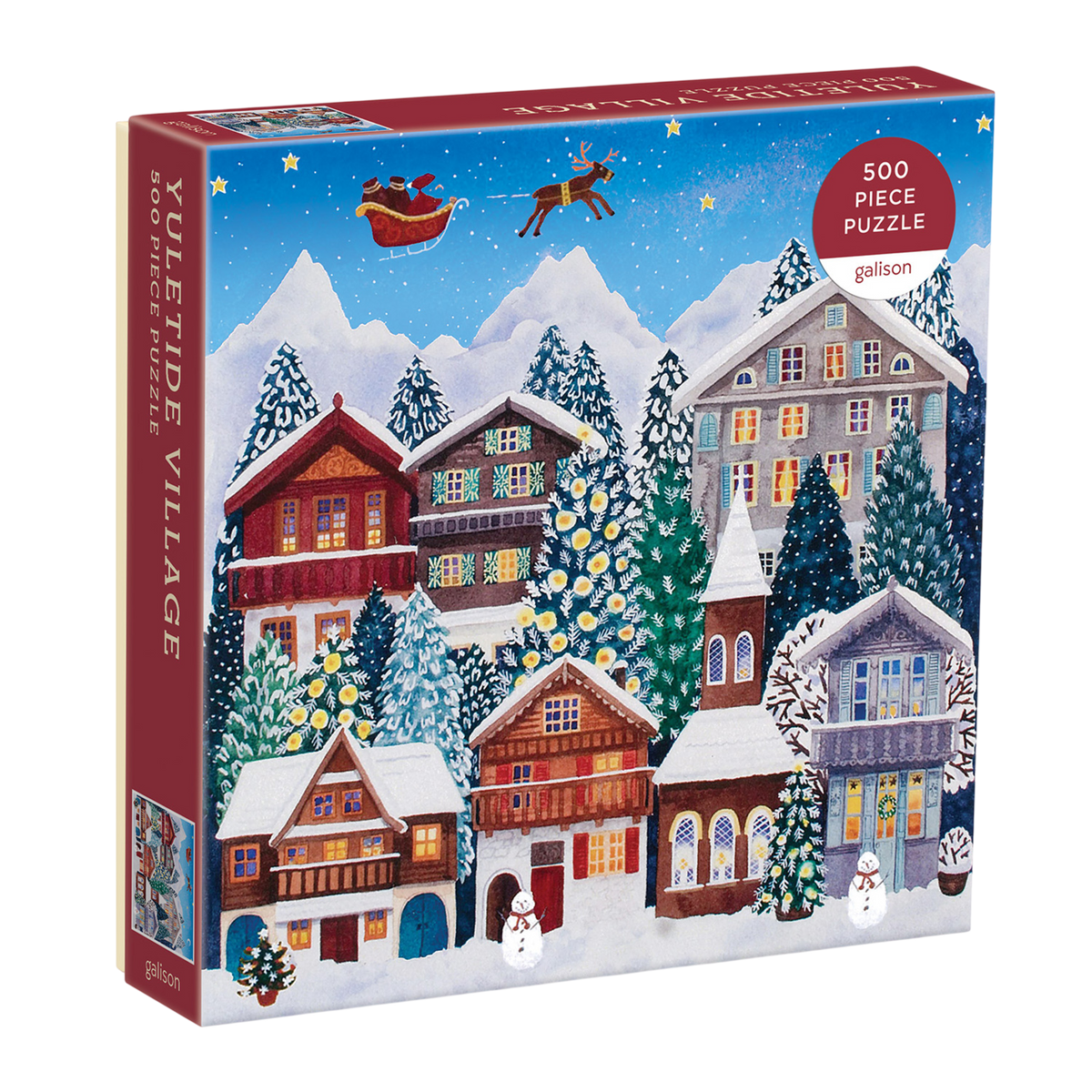 Yuletide Village 500 Piece Puzzle