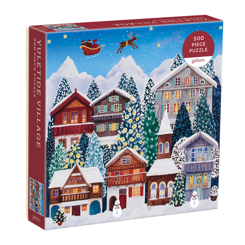 Yuletide Village 500 Piece Puzzle