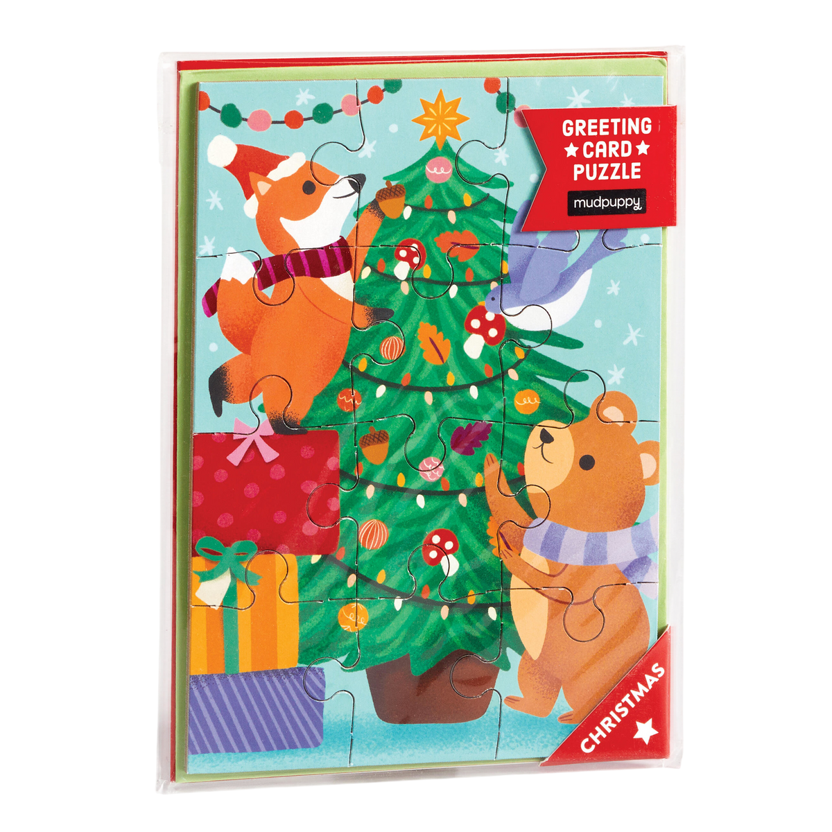 Christmas Critters Greeting Card Puzzle