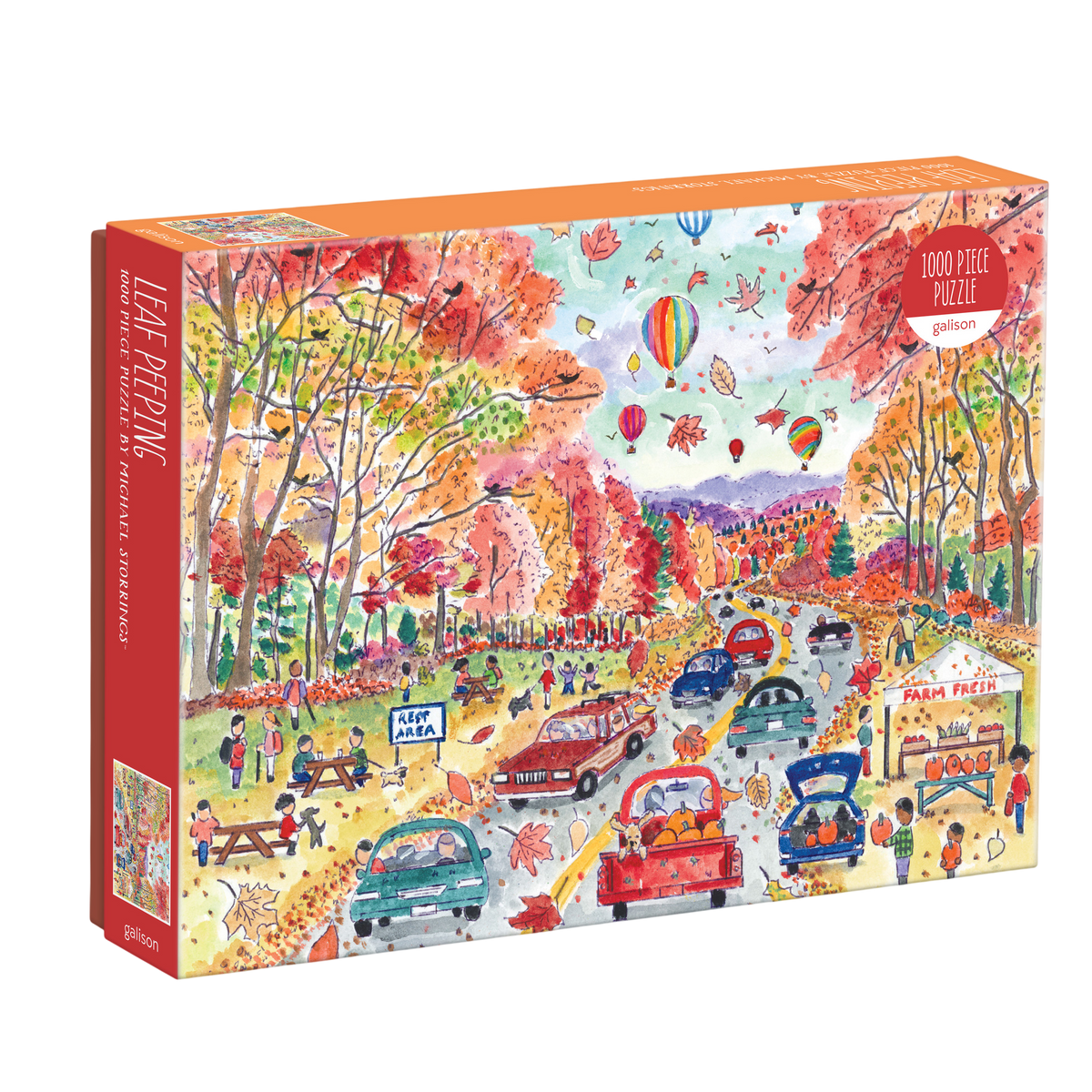 Michael Storrings Leaf Peeping 1000 Piece Puzzle