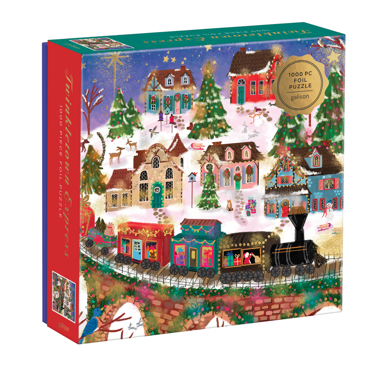 Joy Laforme Twinkletown Express 1000 Piece Foil Puzzle