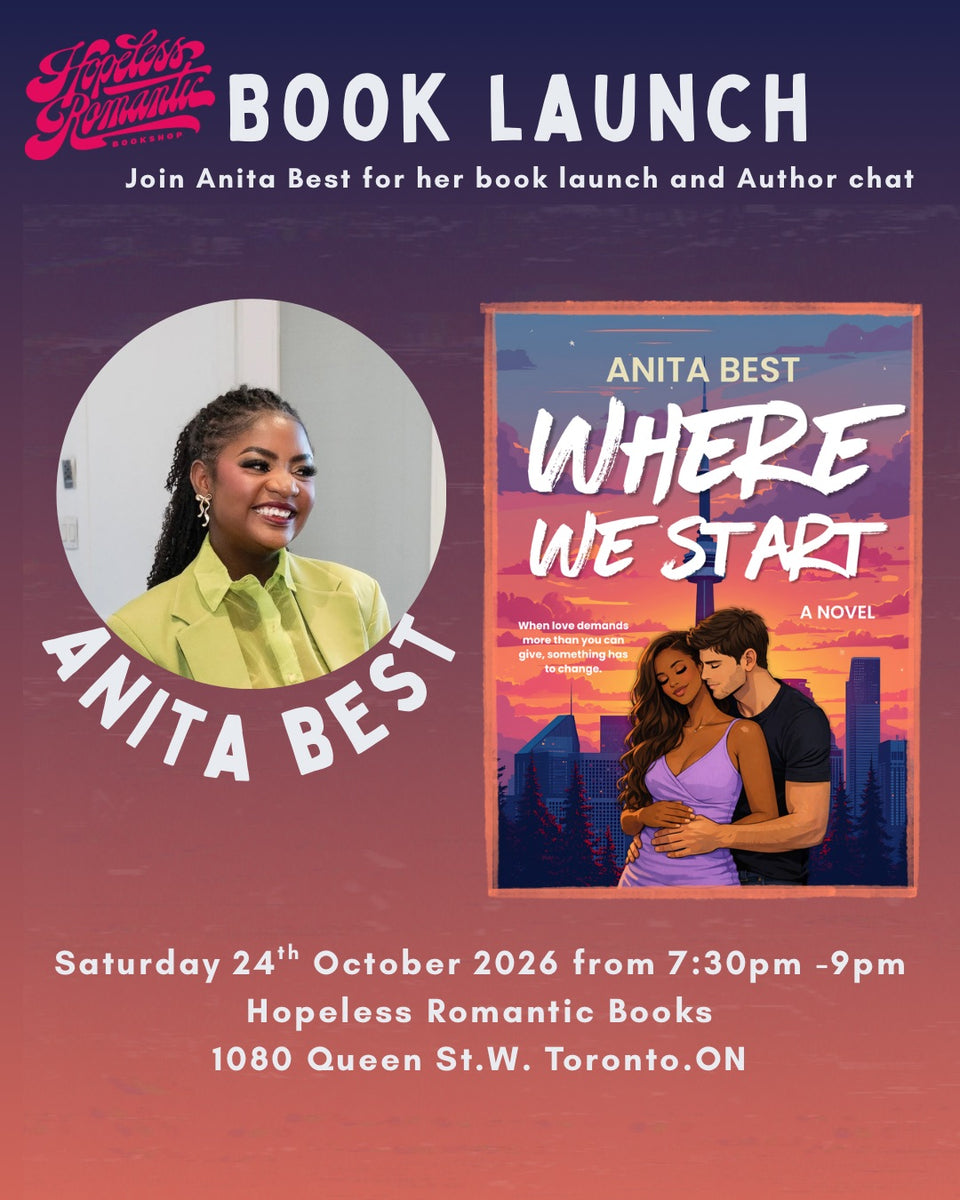 Book Launch for Where We Start by Anita Best (October 24, 2026 @ 7:30pm)