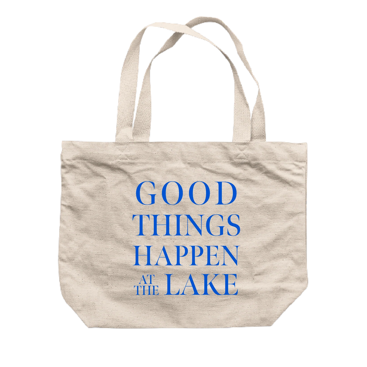 Good Things Happen At the Lake Tote (Carley Fortune Officially Licensed Merch)