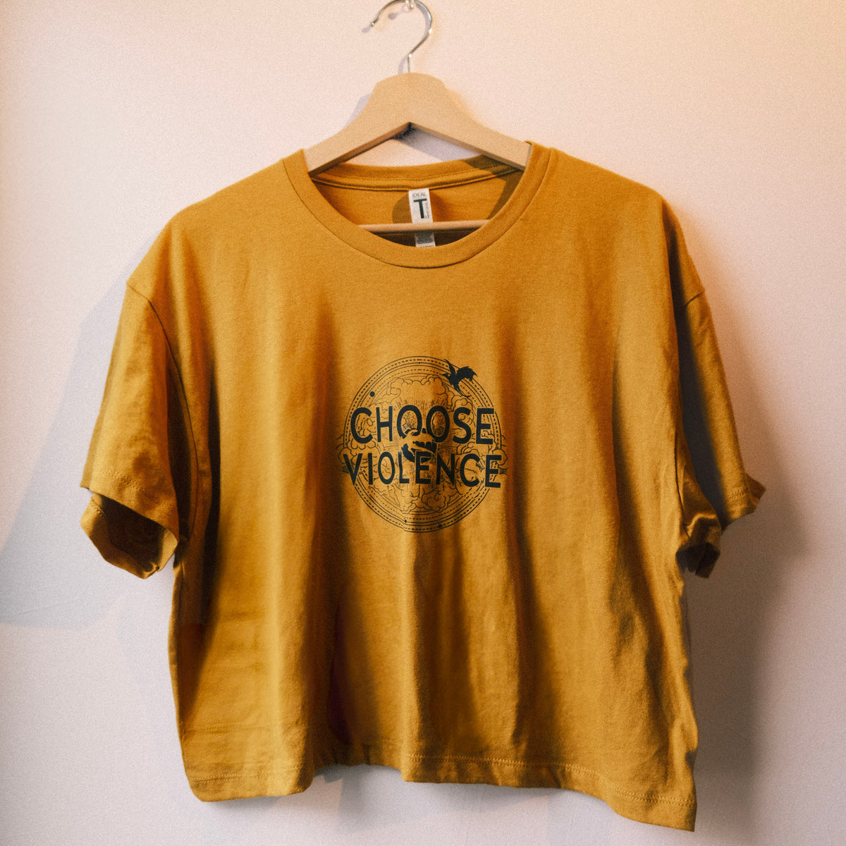 Choose Violence Crop Top