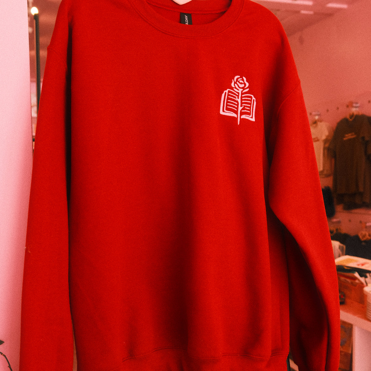 HRB Emblem Embroidered Sweater