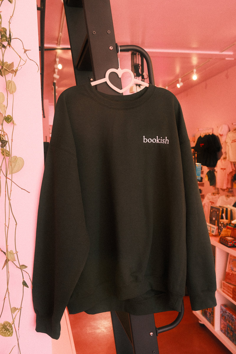 Bookish Embroidered Sweater