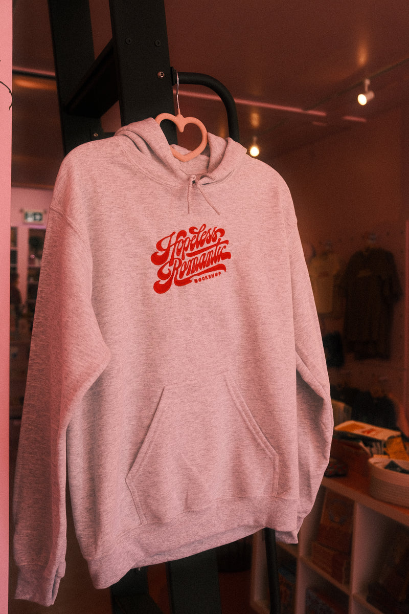 HRB Logo Embroidered Hoodie - Ash