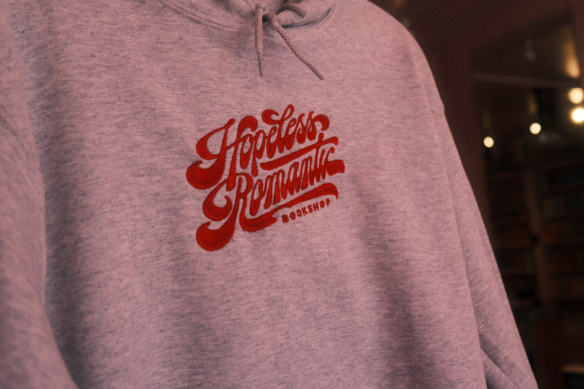 HRB Logo Embroidered Hoodie - Ash