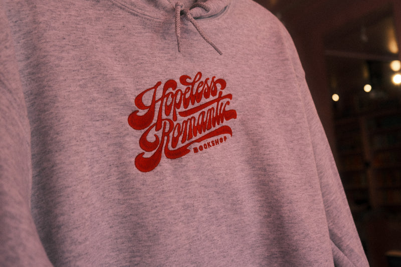 HRB Logo Embroidered Hoodie - Ash