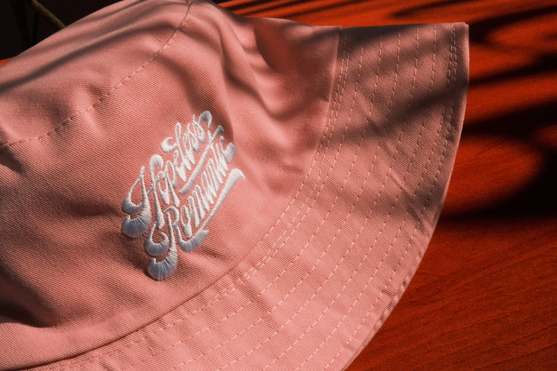 Pink Bucket Hat - HRB Logo