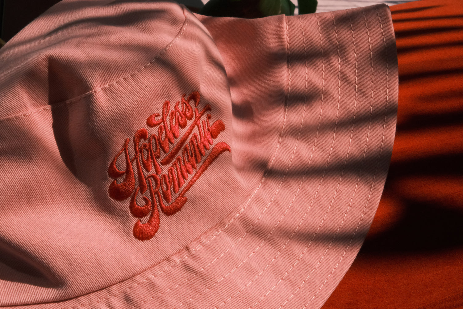 Pink Bucket Hat - HRB Logo