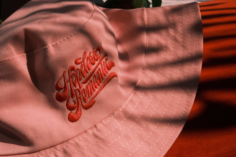 Pink Bucket Hat - HRB Logo