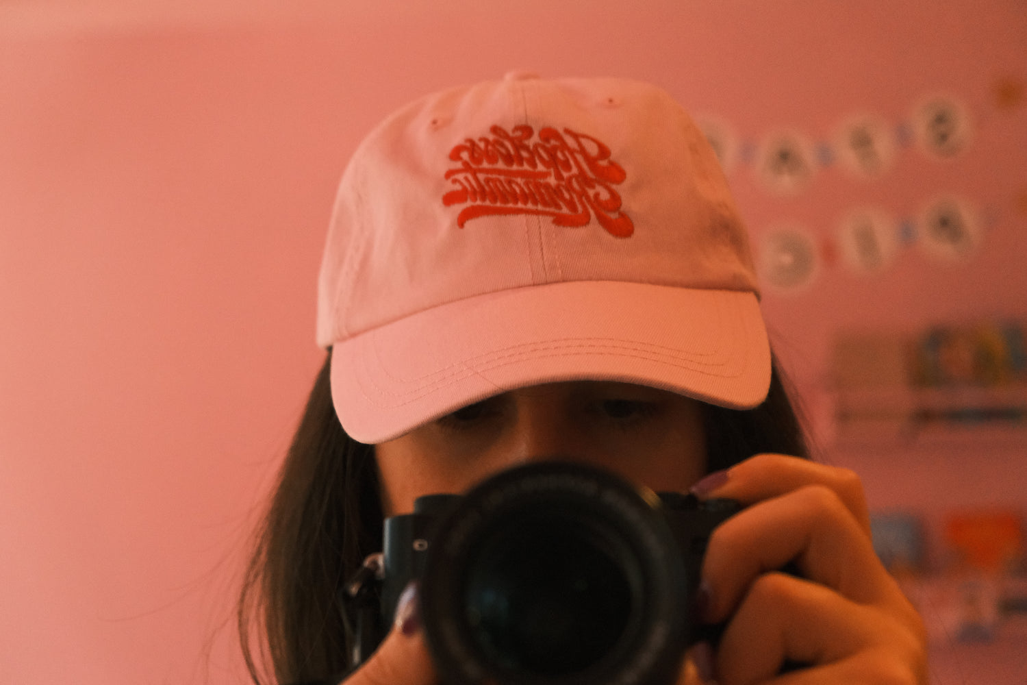 HRB Logo Hat - Pink