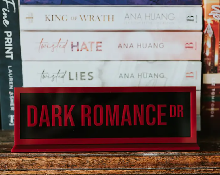 Book Nook Sign - Dark Romance Rd