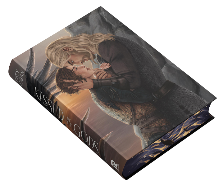 Kissed by the Gods - Deluxe Edition (BOOKPLATE + Art and Bookmark)