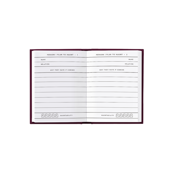 People I Plan To Haunt Tiny Diary