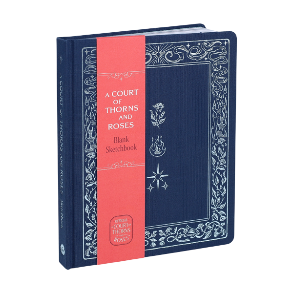 A Court of Thorns and Roses Official Collection: Deluxe Sketchbook (Flower, Flame, and Stars)