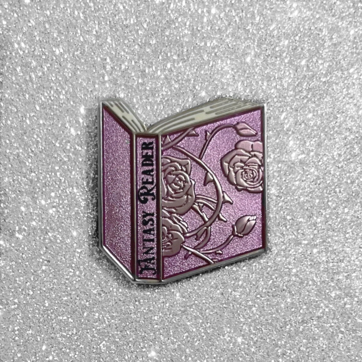 Enamel Pin ~ Fantasy Reader
