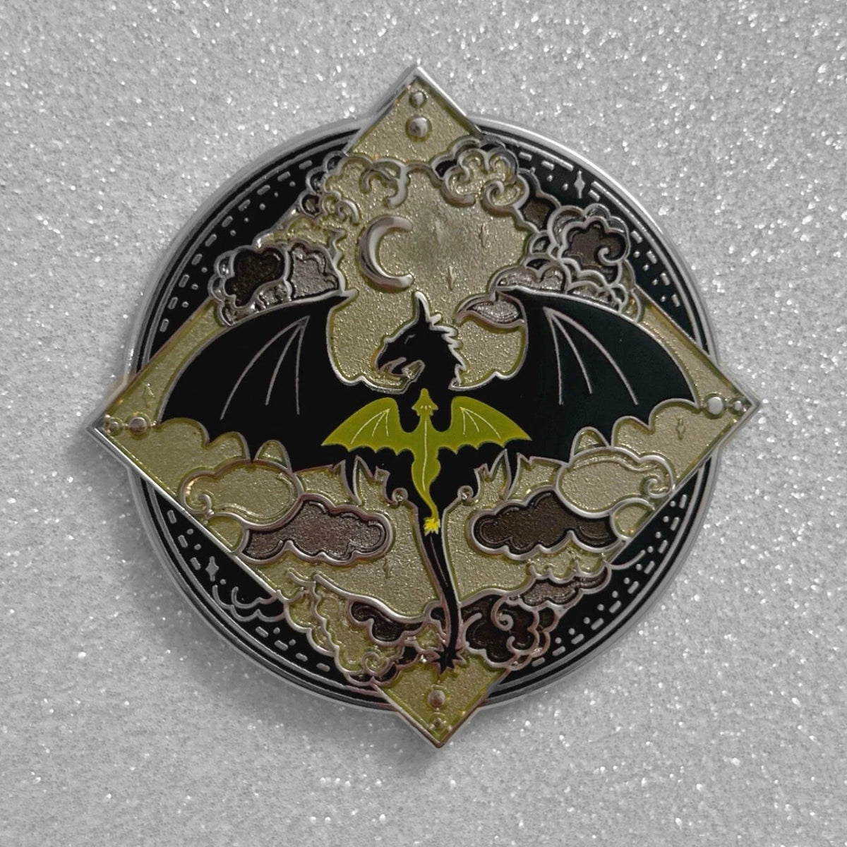 Enamel Pin ~ Fourth Wing Dragons