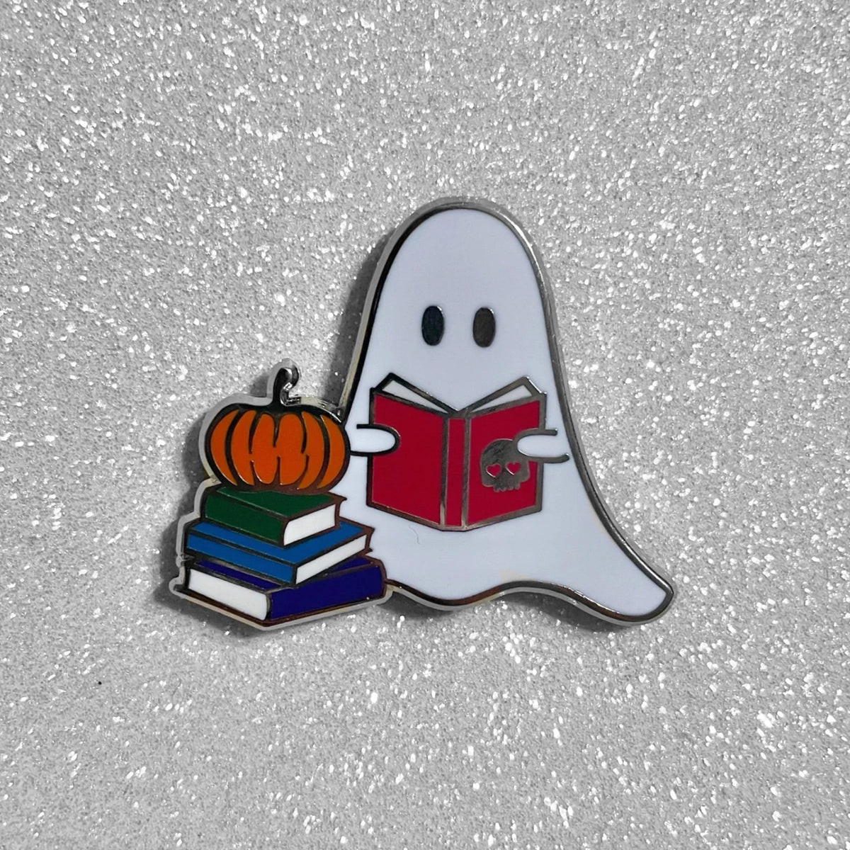 Enamel Pin ~ Poe the TBR Ghost