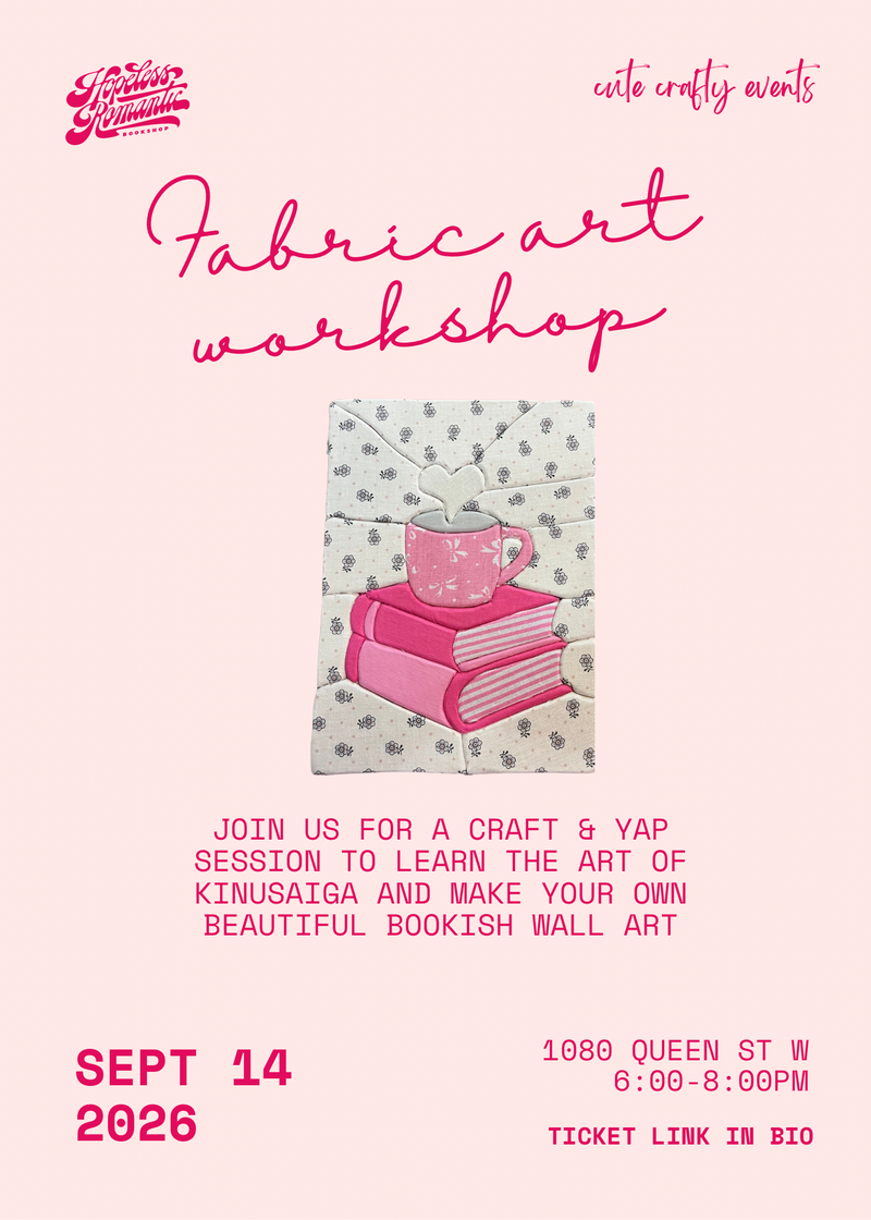 Fabric Art Workshop with Cute Crafty Events