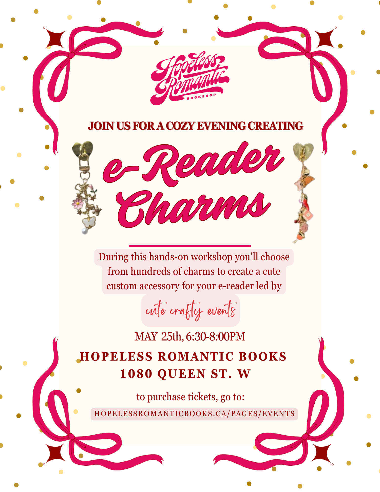 Workshop: E-Reader charms
