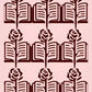 Bookmark - Book & Rose