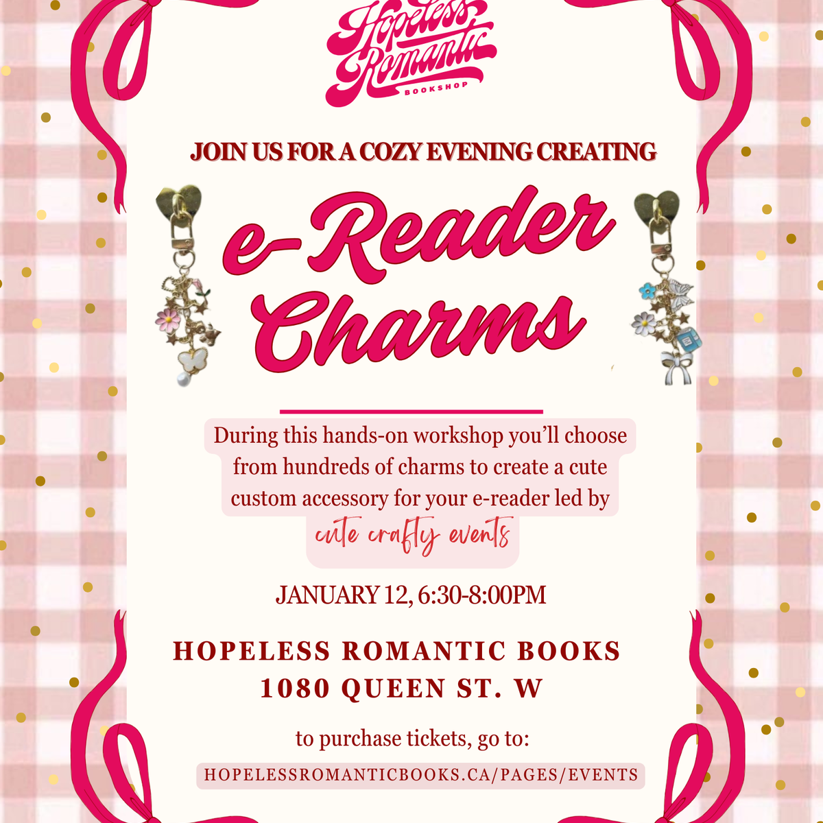 E-Reader Charm Workshop #2