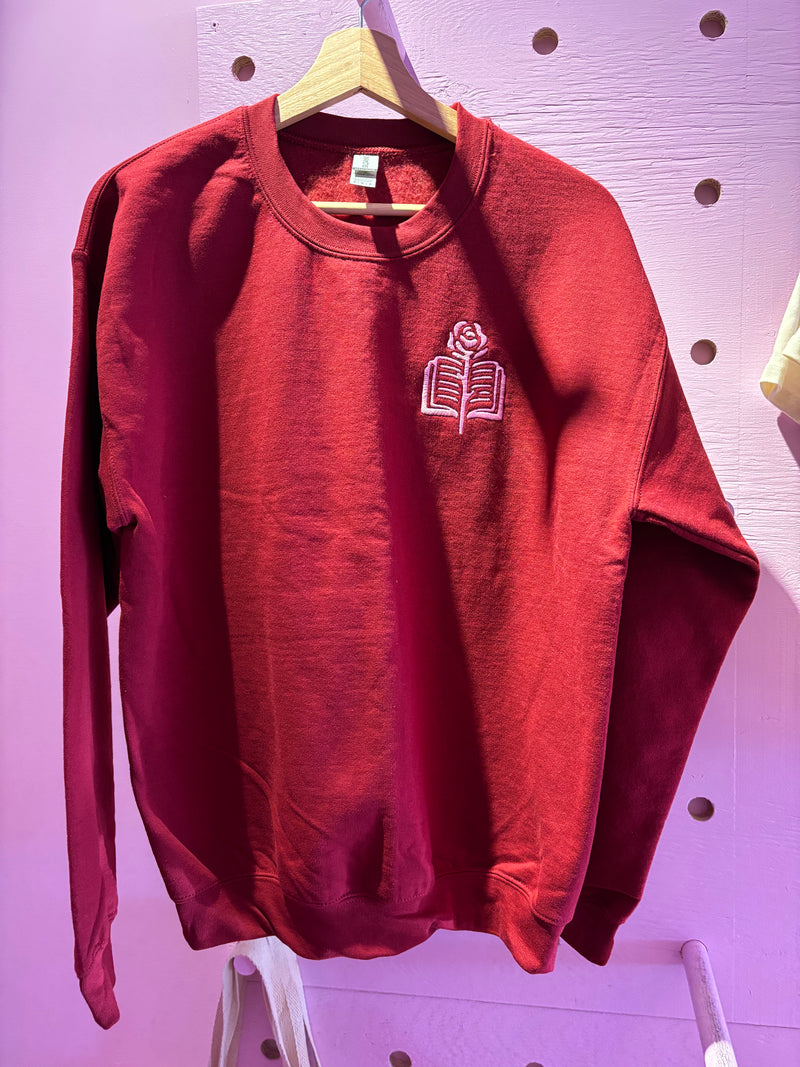 HRB Emblem Embroidered Sweater