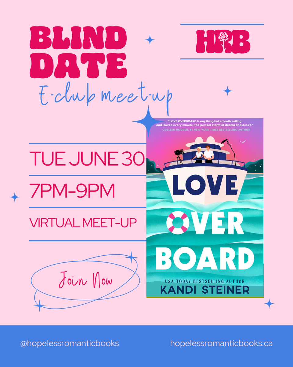 RSVP: BLIND DATE E-BOOK CLUB
