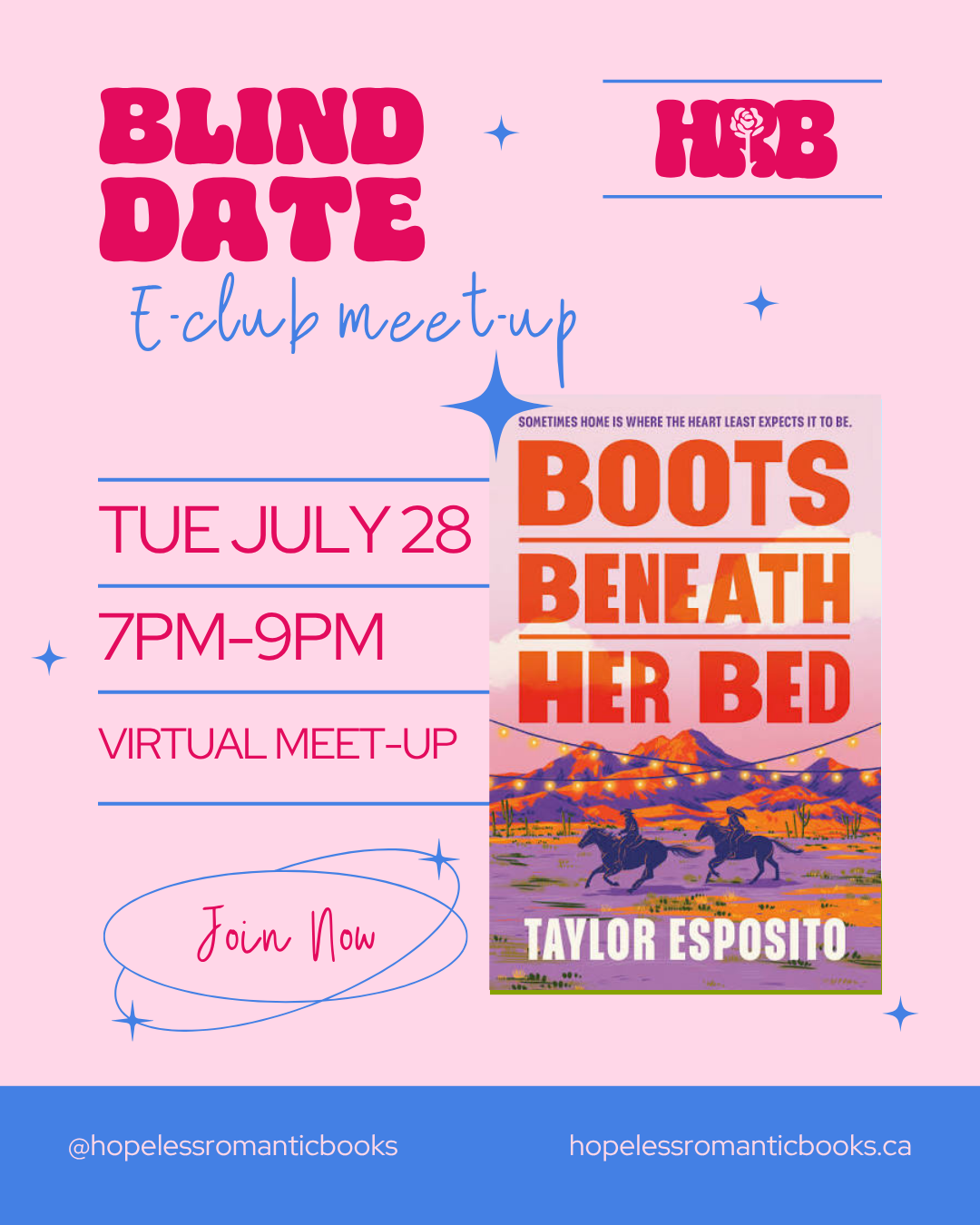 RSVP: BLIND DATE E-BOOK CLUB